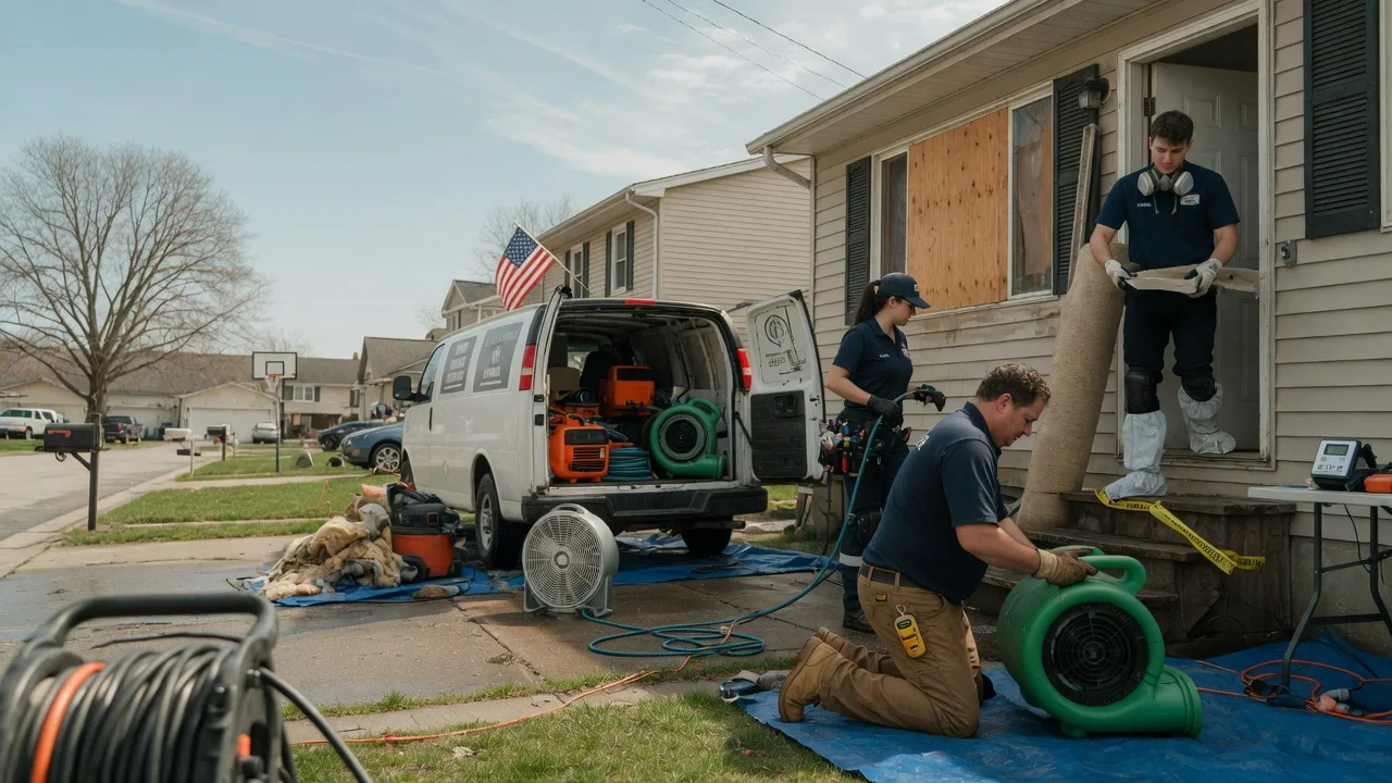 Water Damage Restoration in Earlsboro, OK near me